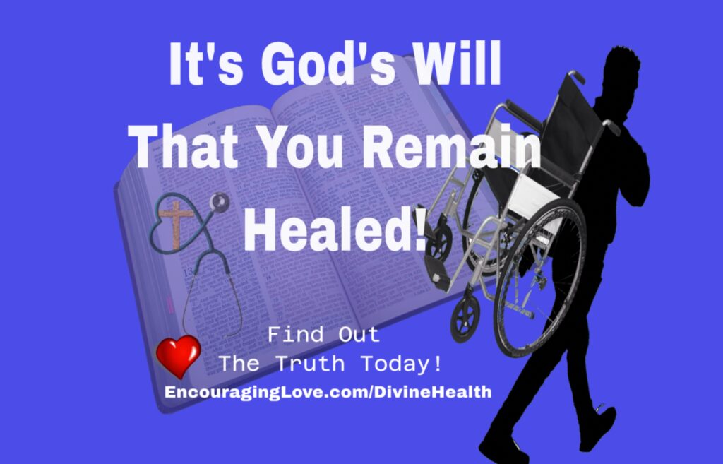 God's will for you to be healed